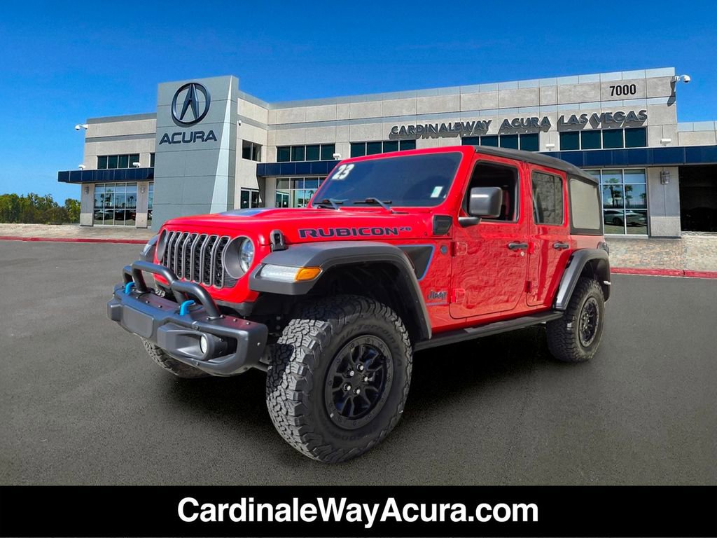 Used 2023 Jeep Wrangler Unlimited Rubicon 4xe AWD/4WD image 2