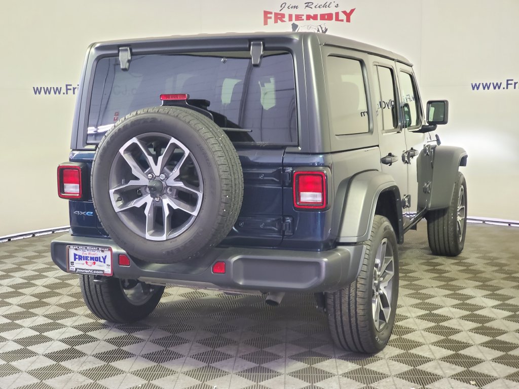 Used 2025 Jeep Wrangler Unlimited Sport S 4xe w/ Convenience Group AWD/4WD image 3