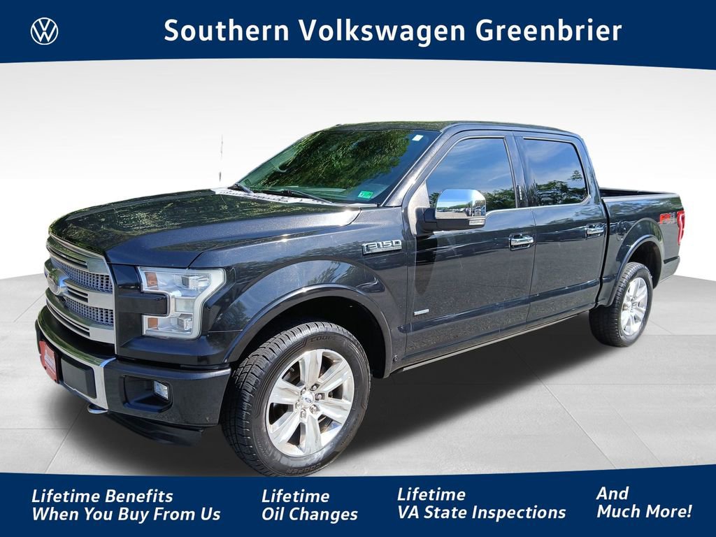 Used 2015 Ford F150 Platinum w/ Equipment Group 701A Luxury