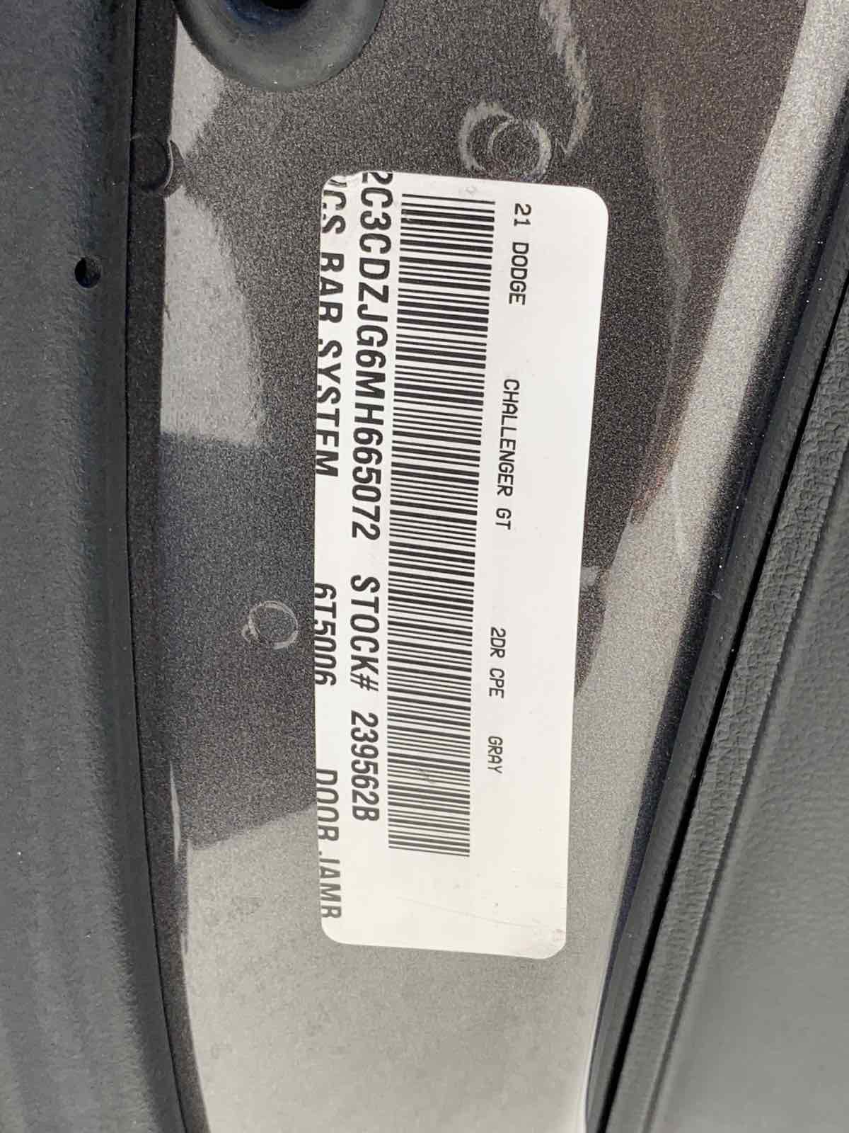 Used 2021 Dodge Challenger GT w/ Blacktop Package image 8