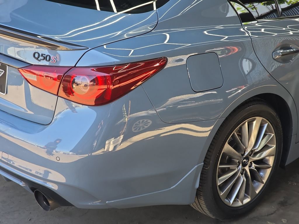 Used 2022 INFINITI Q50 Red Sport 400 w/ Carbon Fiber Package image 26