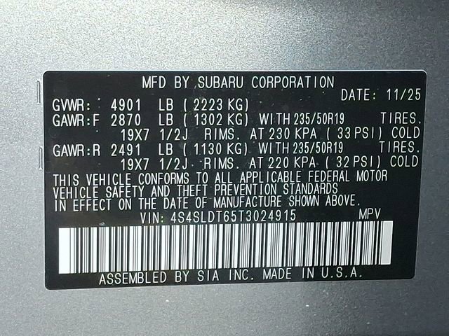 New 2026 Subaru Forester Touring image 17