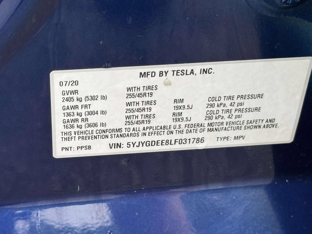 Used 2020 Tesla Model Y Long Range AWD/4WD image 27