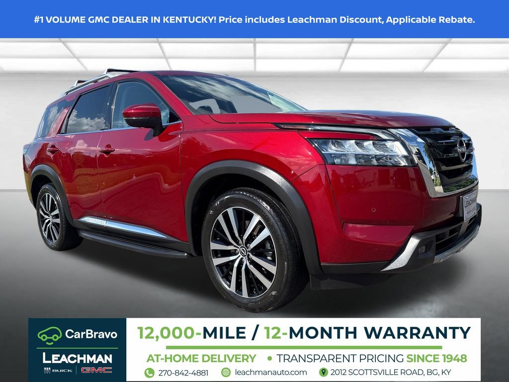 Used 2023 Nissan Pathfinder Platinum w/ Lighting Package (N93) AWD/4WD image 1