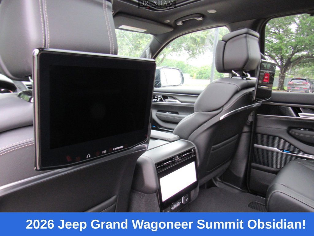 New 2026 Jeep Grand Wagoneer Summit w/ Rear Seat Video Group I AWD/4WD image 12
