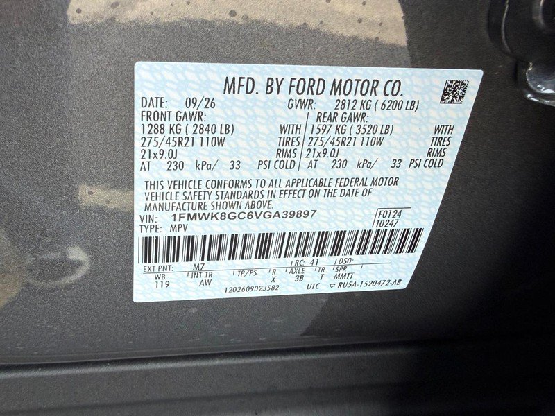 New 2027 Ford Explorer ST w/ Sun And Sound Package AWD/4WD image 34