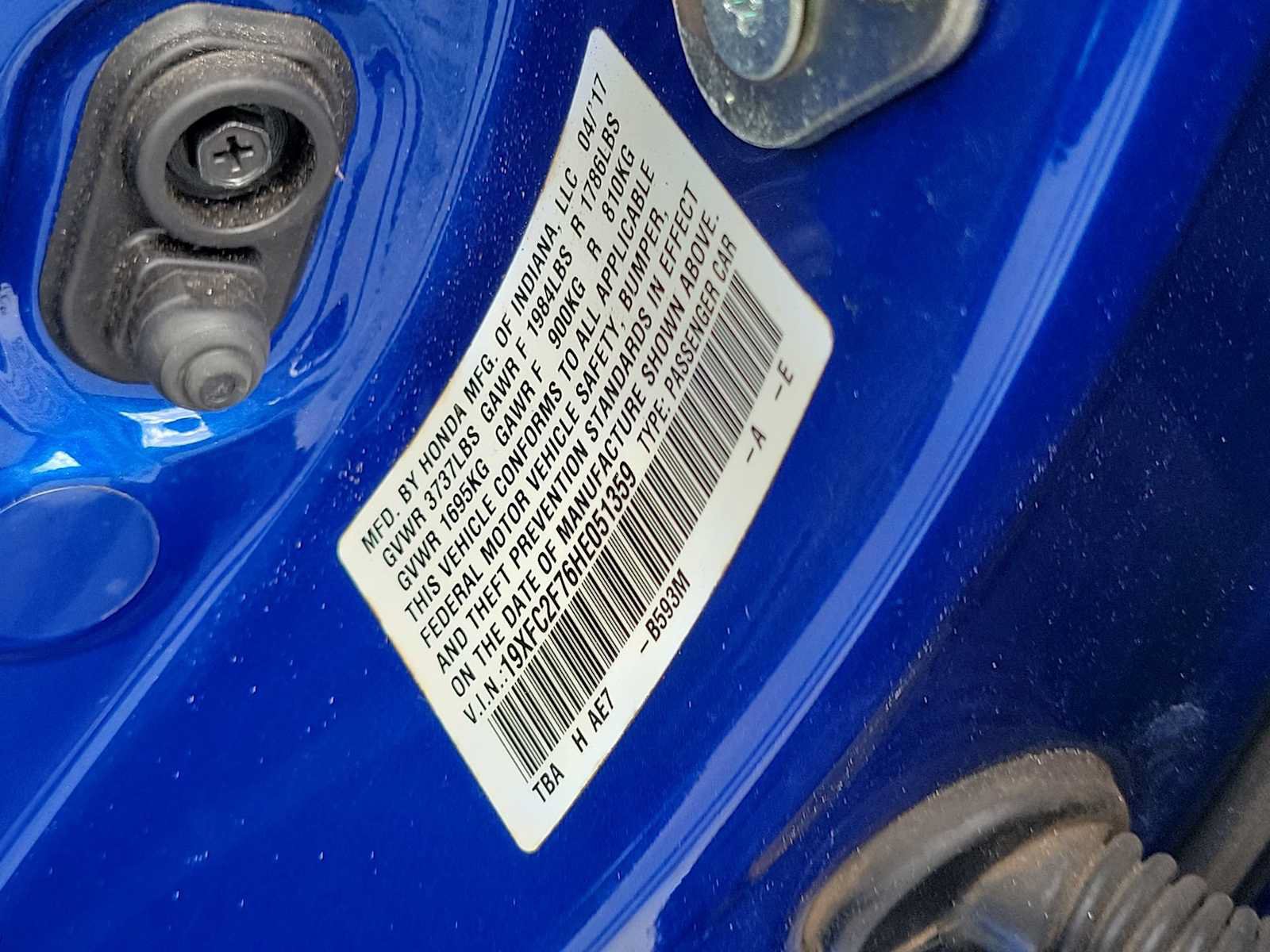 Used 2017 Honda Civic EX image 33