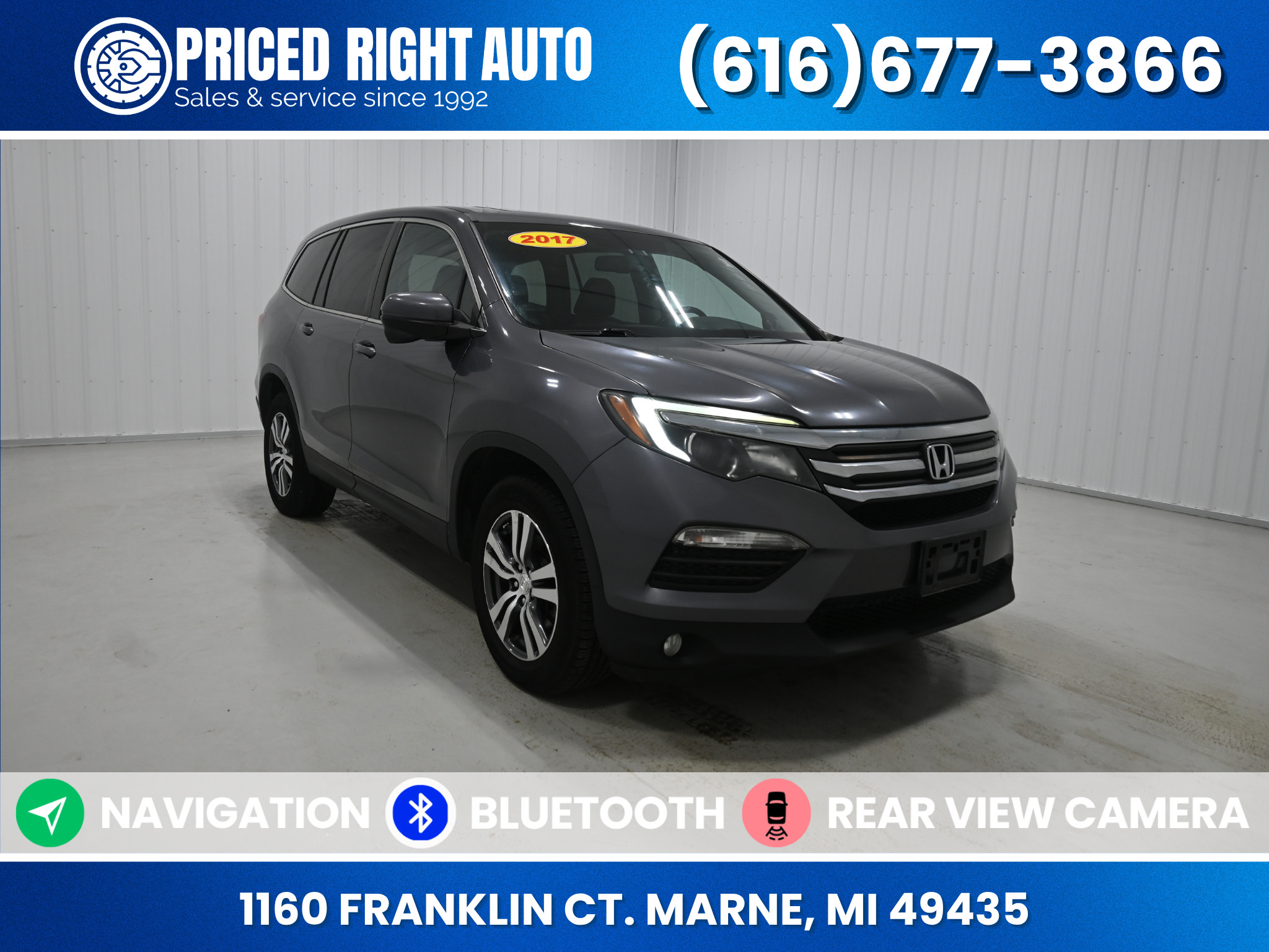 Used 2017 Honda Pilot EX-L
