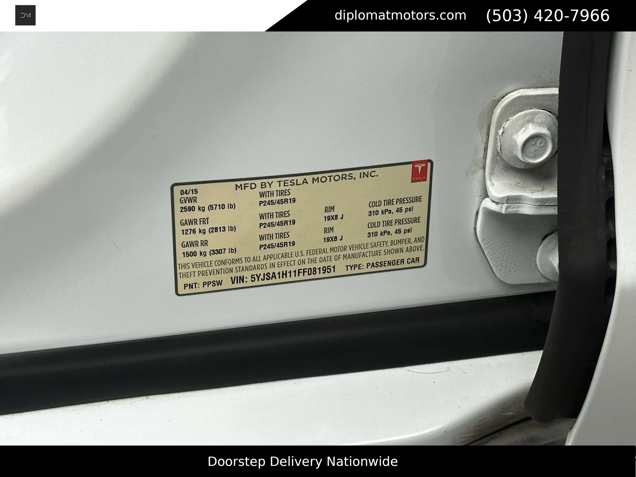 Used 2015 Tesla Model S 85 image 46