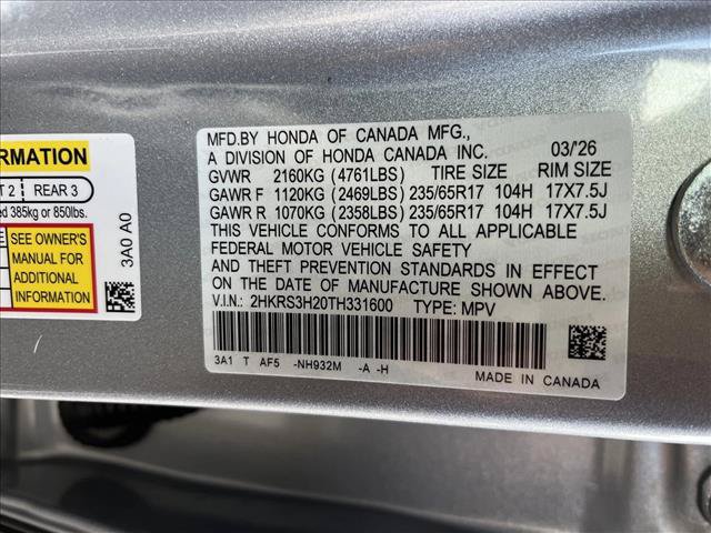 Used 2026 Honda CR-V LX image 24