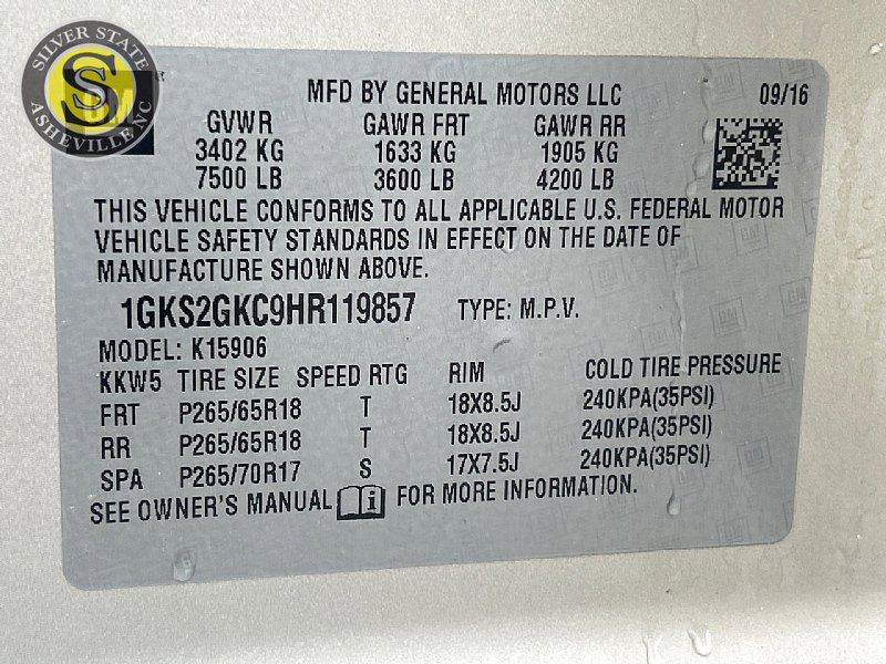 Used 2017 GMC Yukon XL SLT image 30