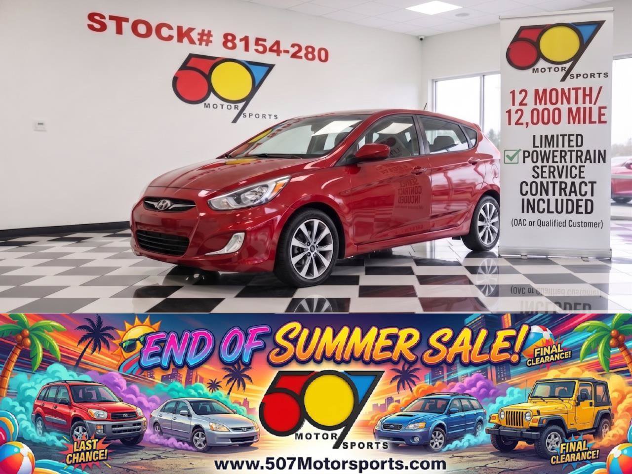 Used 2015 Hyundai Accent Sport w/ Option Group 04 FWD image 1