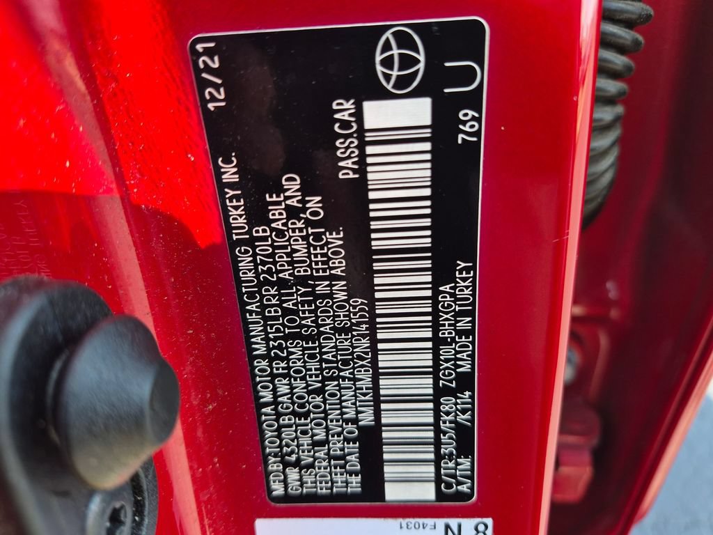 Used 2022 Toyota C-HR XLE FWD image 21