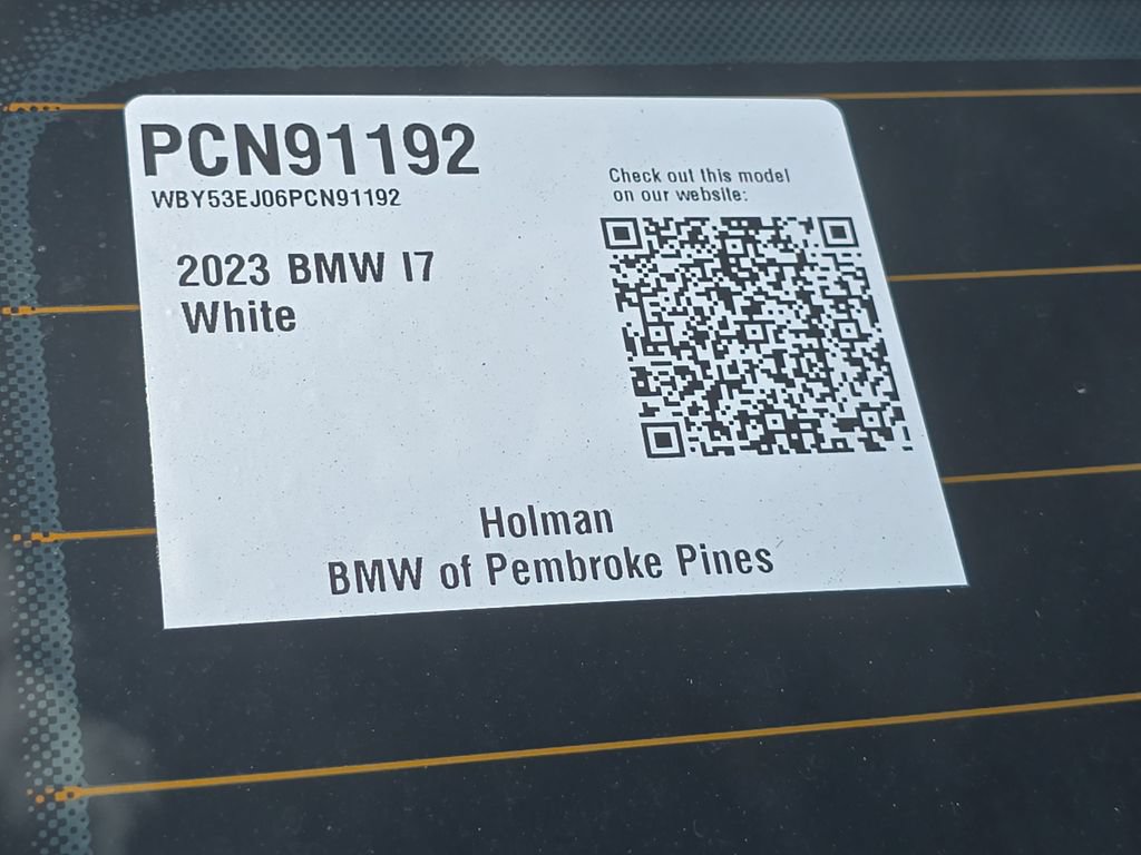 Certified 2023 BMW i7 xDrive60 AWD/4WD image 24