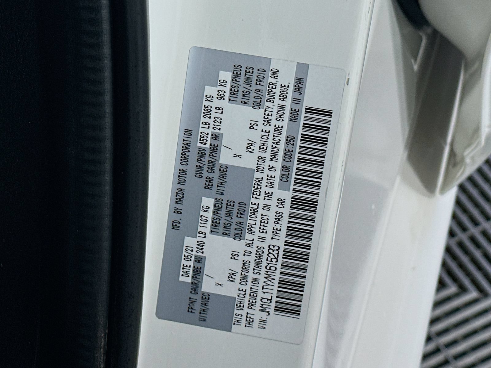 Used 2021 MAZDA MAZDA6 Grand Touring FWD image 30
