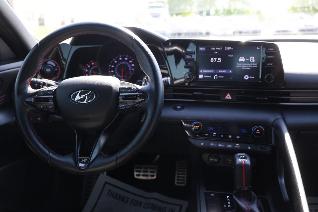 Used 2022 Hyundai Elantra N Line w/ Cargo Package FWD image 23