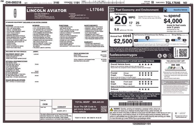 New 2026 Lincoln Aviator AWD image 4