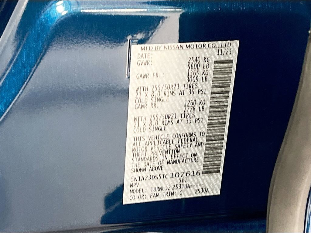 New 2026 Nissan Murano Platinum w/ Cargo Package image 32