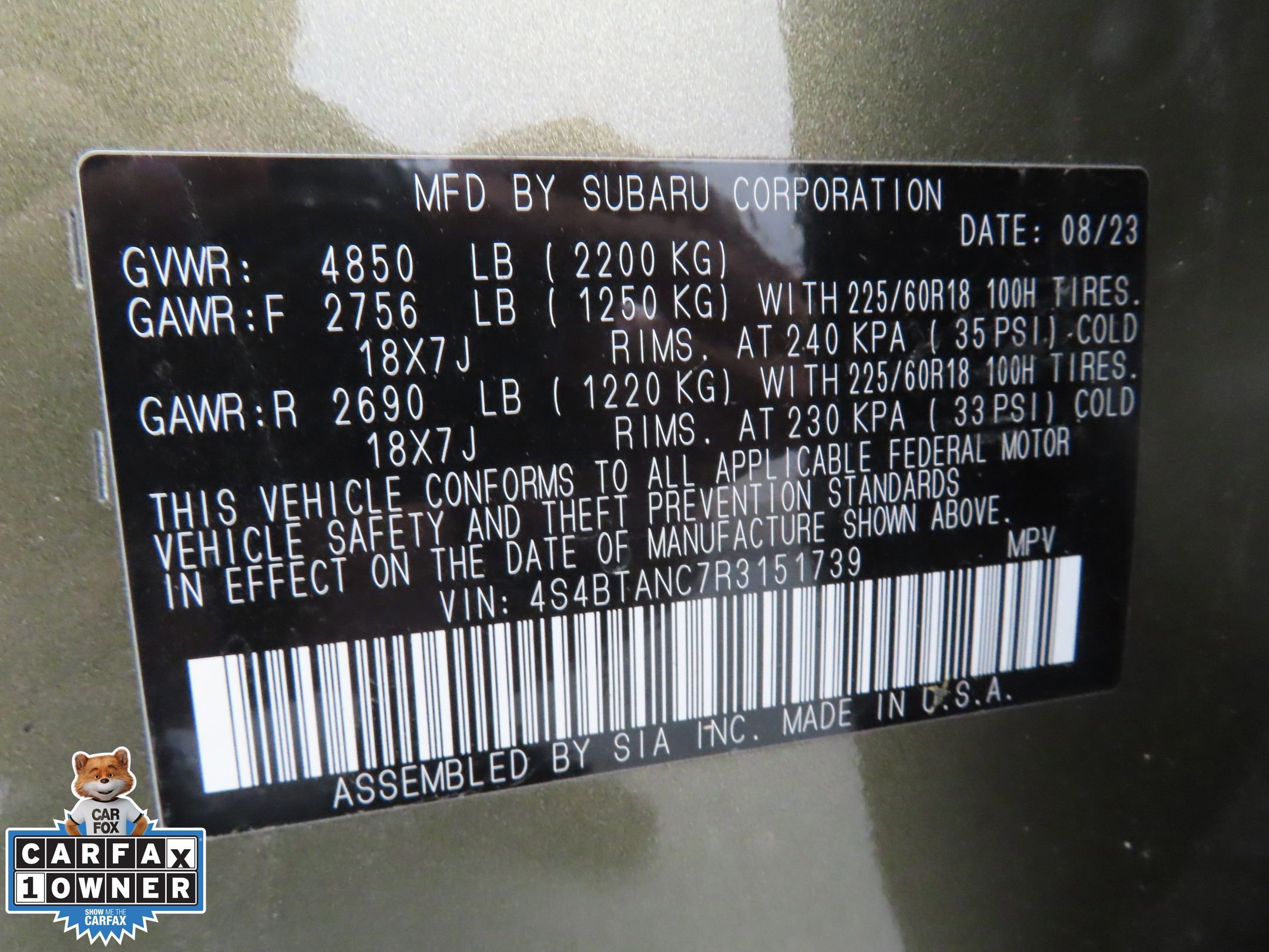 Used 2024 Subaru Outback Limited image 29