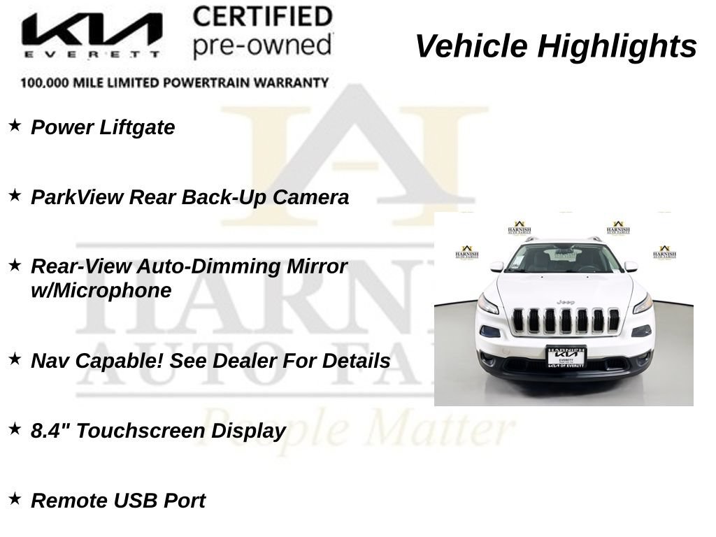 Used 2016 Jeep Cherokee Latitude w/ Comfort/Convenience Group AWD/4WD image 37