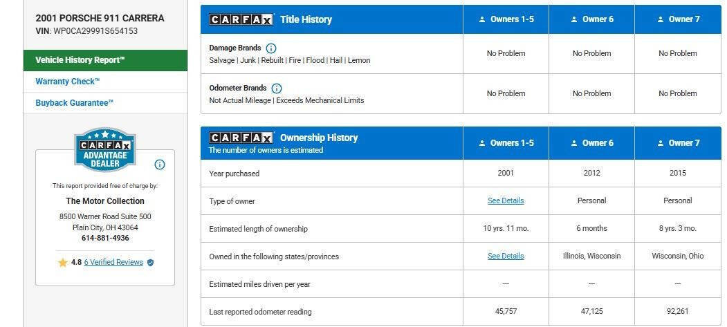 Used 2001 Porsche 911 Carrera image 13