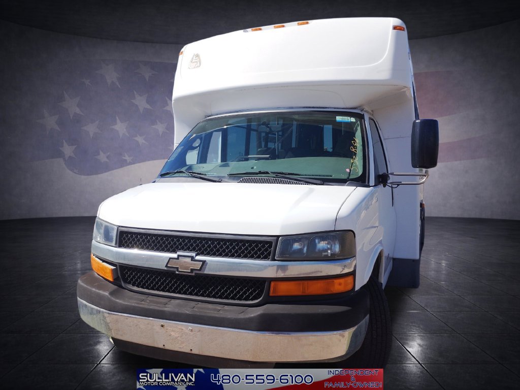 Used 2015 Chevrolet Express 4500 w/ Shuttle Bus Package