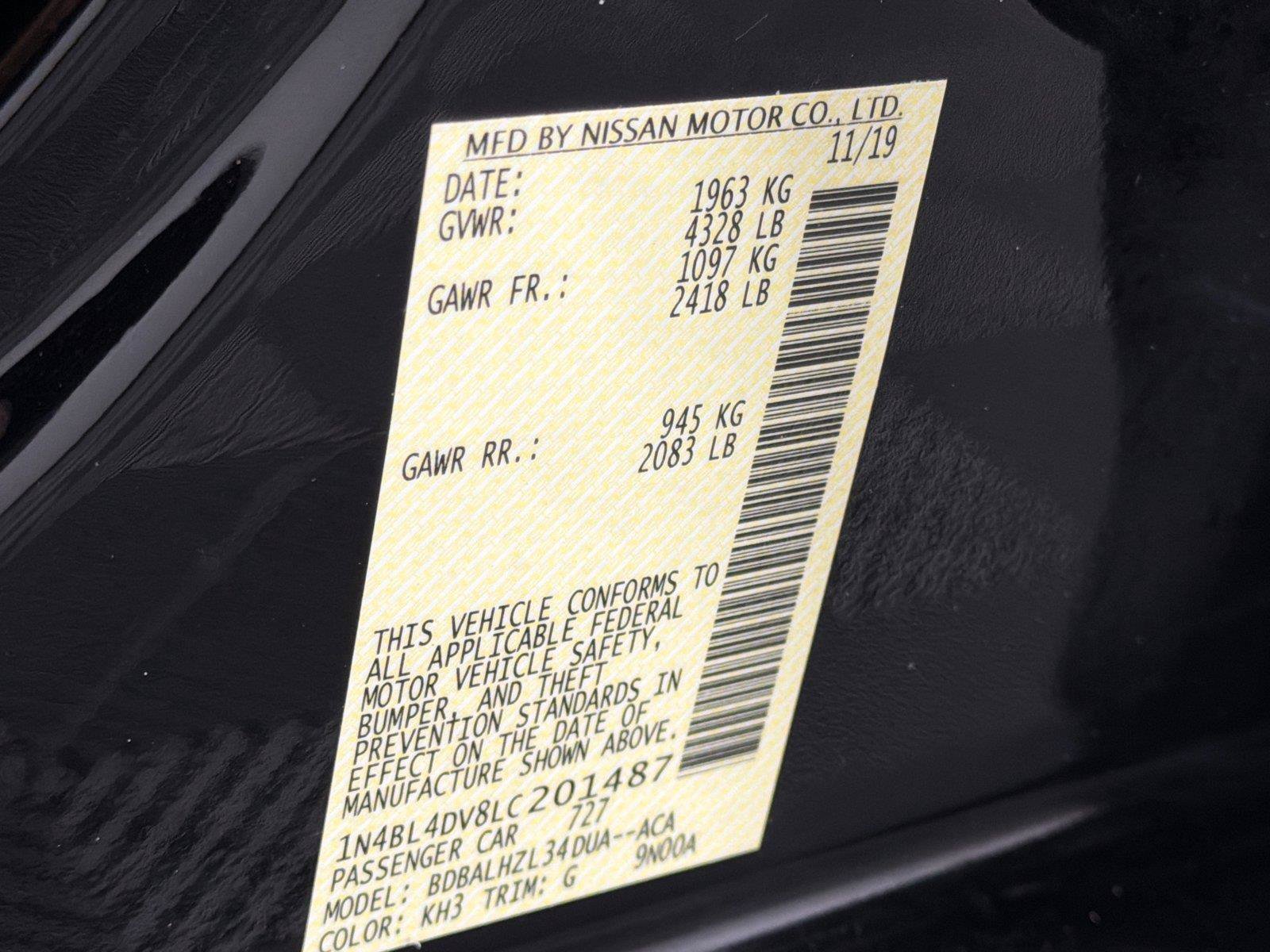 Used 2020 Nissan Altima 2.5 SV FWD image 32