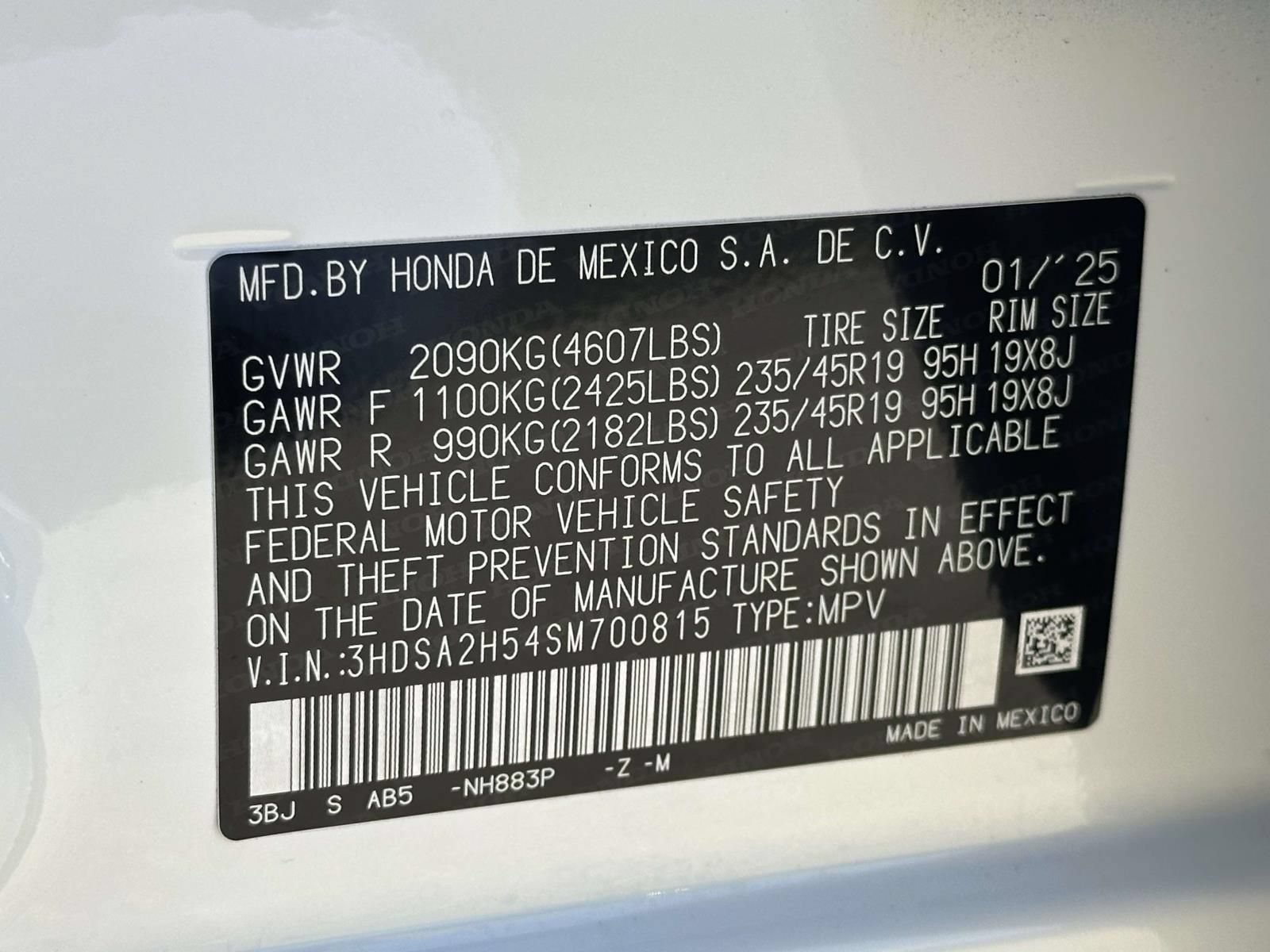 Certified 2025 Acura ADX A-Spec AWD/4WD image 26