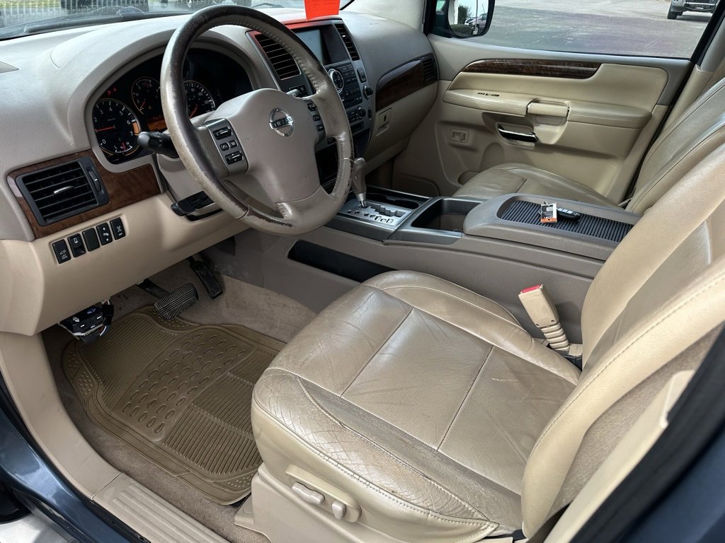Used 2011 Nissan Armada Platinum w/ 2nd Row Captain Seat Pkg image 12