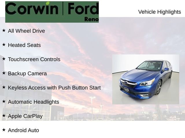 Used 2022 Subaru Legacy Limited image 8