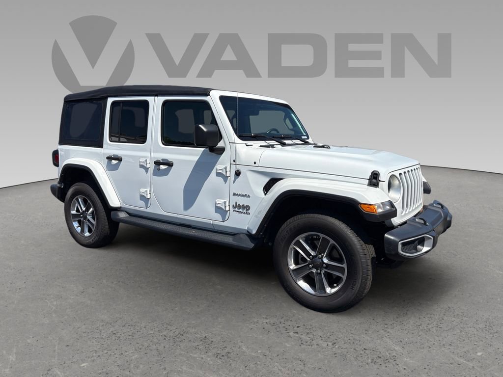 Used 2022 Jeep Wrangler Unlimited Sahara w/ Cold Weather Group AWD/4WD image 1