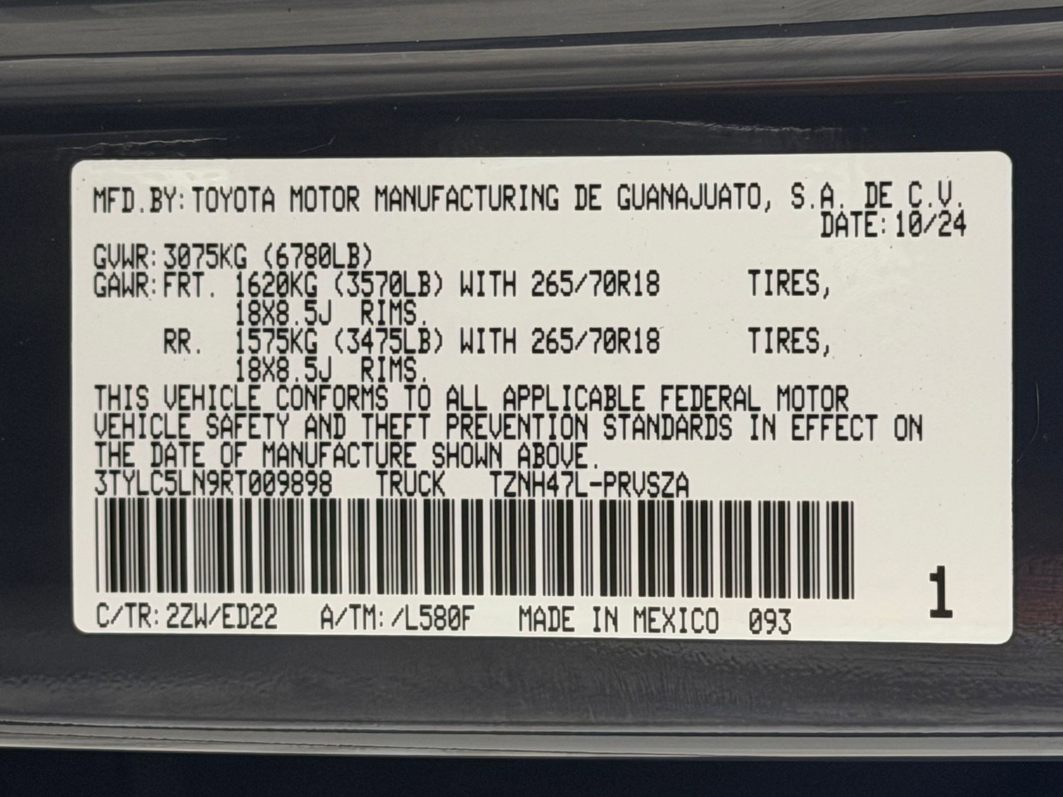 Certified 2024 Toyota Tacoma TRD Pro image 29
