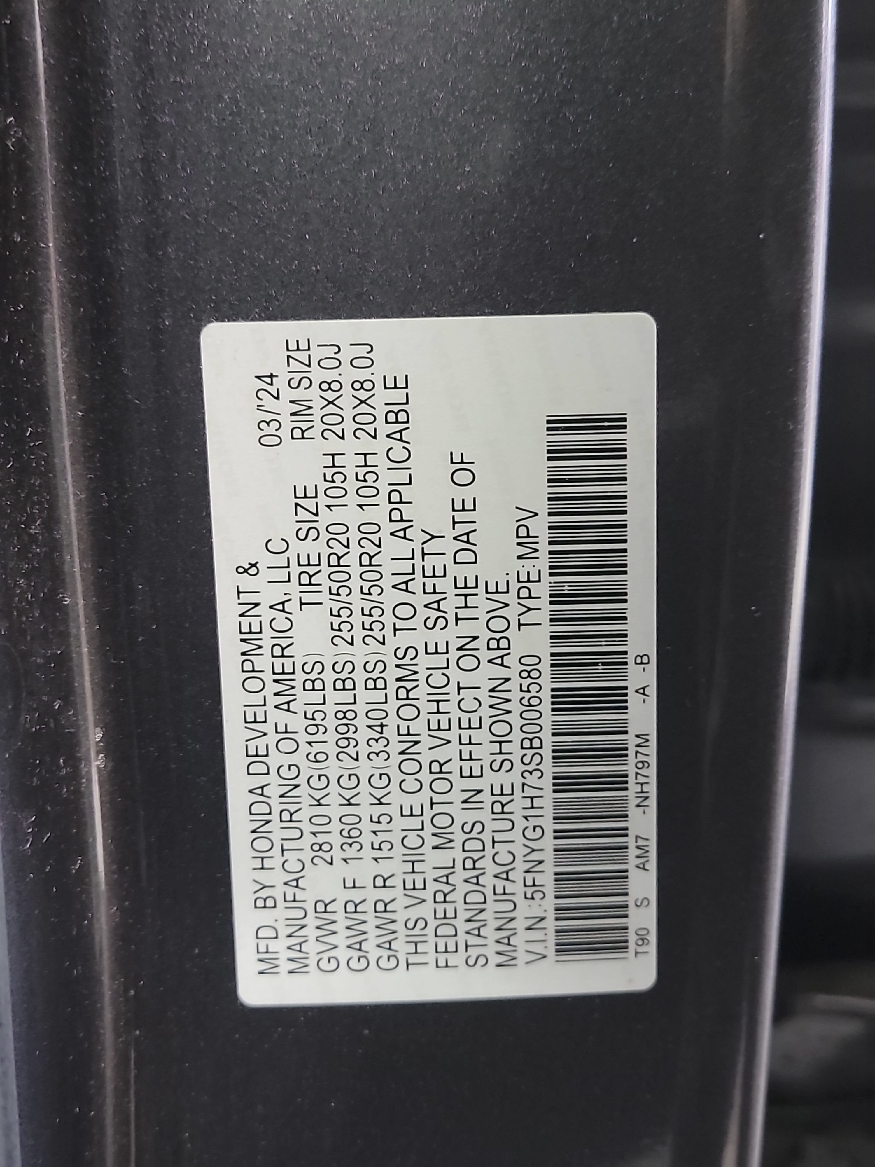 Used 2025 Honda Pilot Touring image 33
