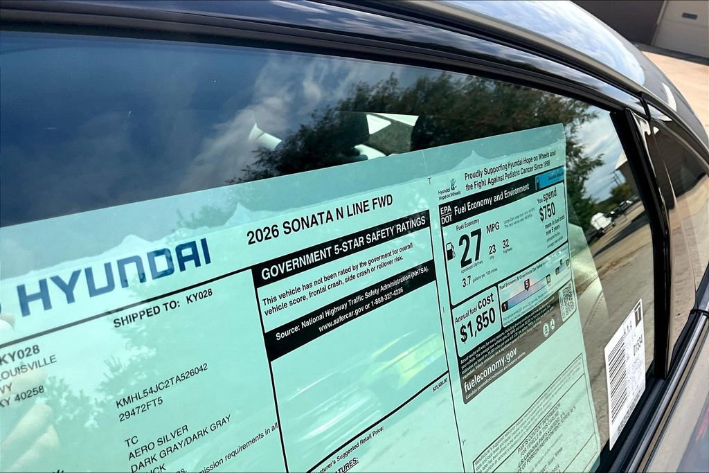 New 2026 Hyundai Sonata N Line image 14