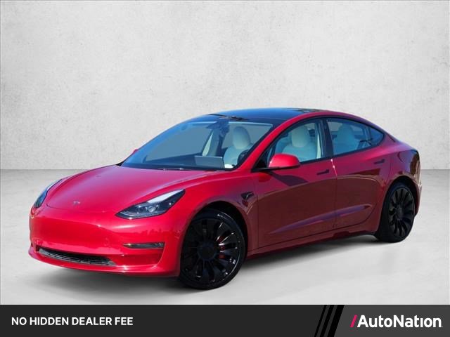 Used 2023 Tesla Model 3 Performance AWD/4WD image 1