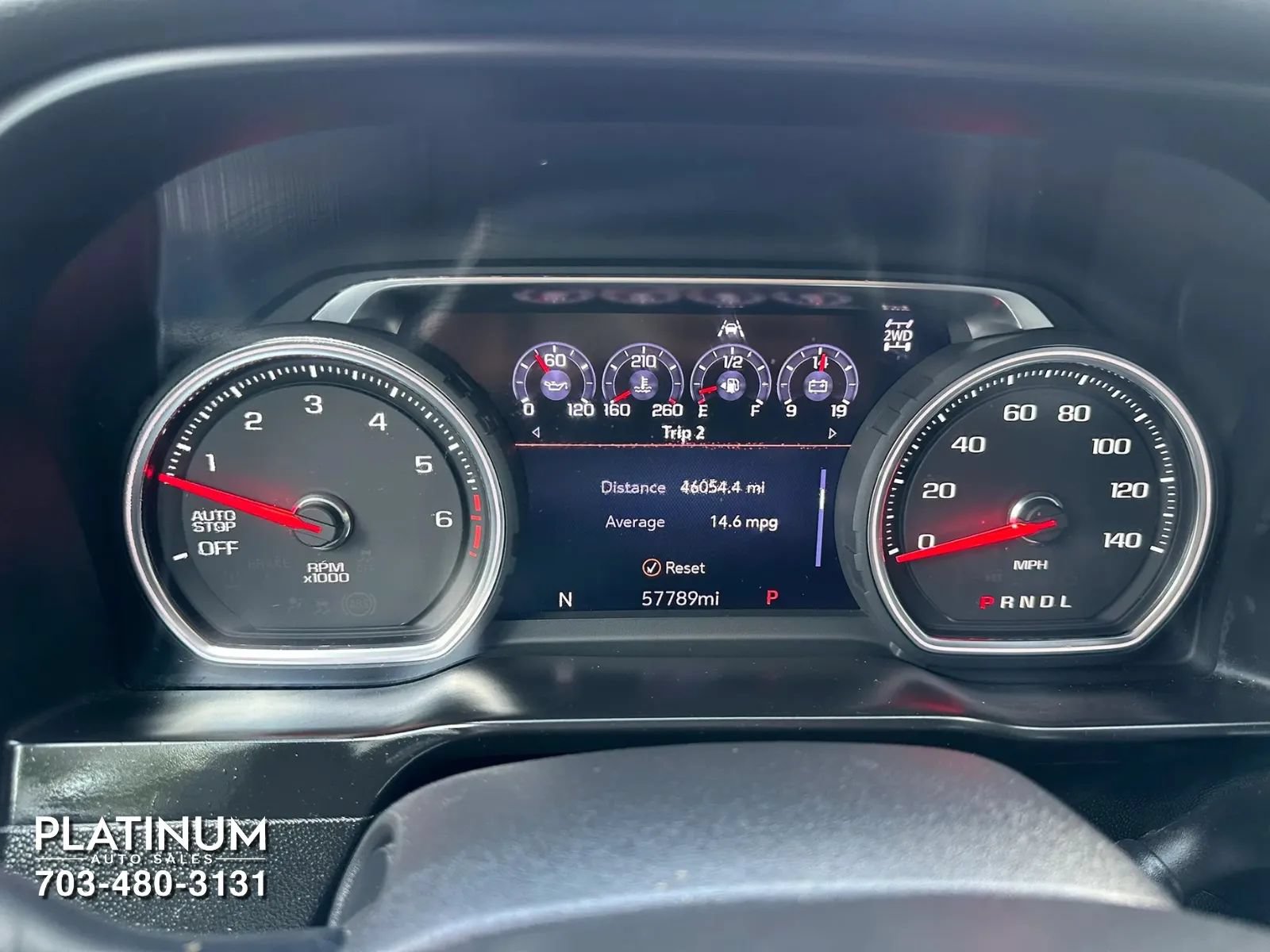 Used 2019 Chevrolet Silverado 1500 High Country w/ Trailer Camera Package AWD/4WD image 8