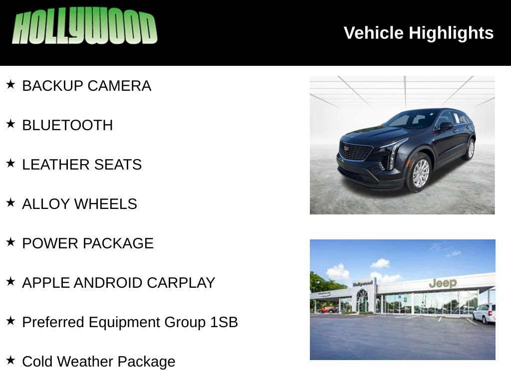 Used 2023 Cadillac XT4 Luxury w/ Cold Weather Package FWD image 3