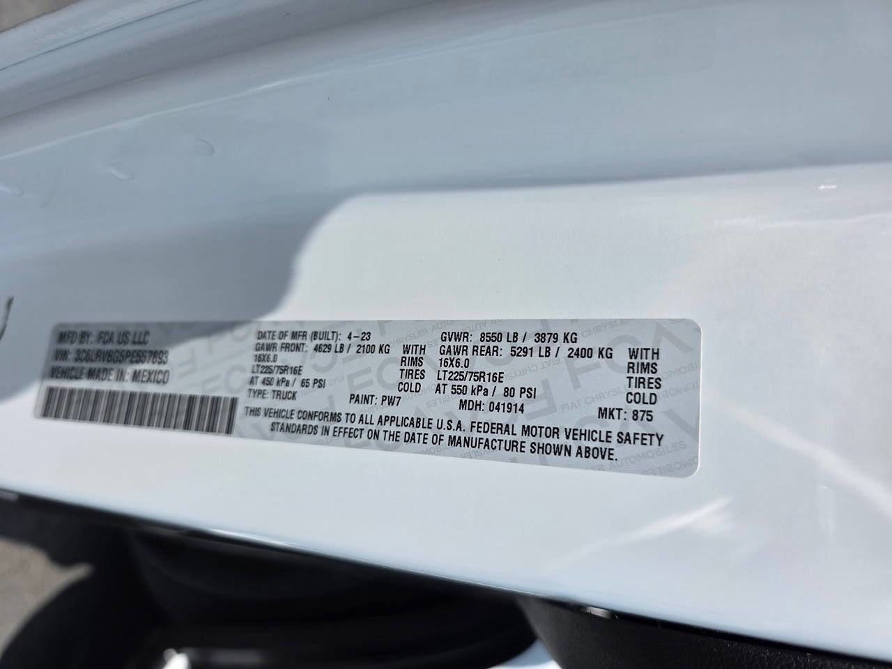 Used 2023 RAM ProMaster 1500 image 23