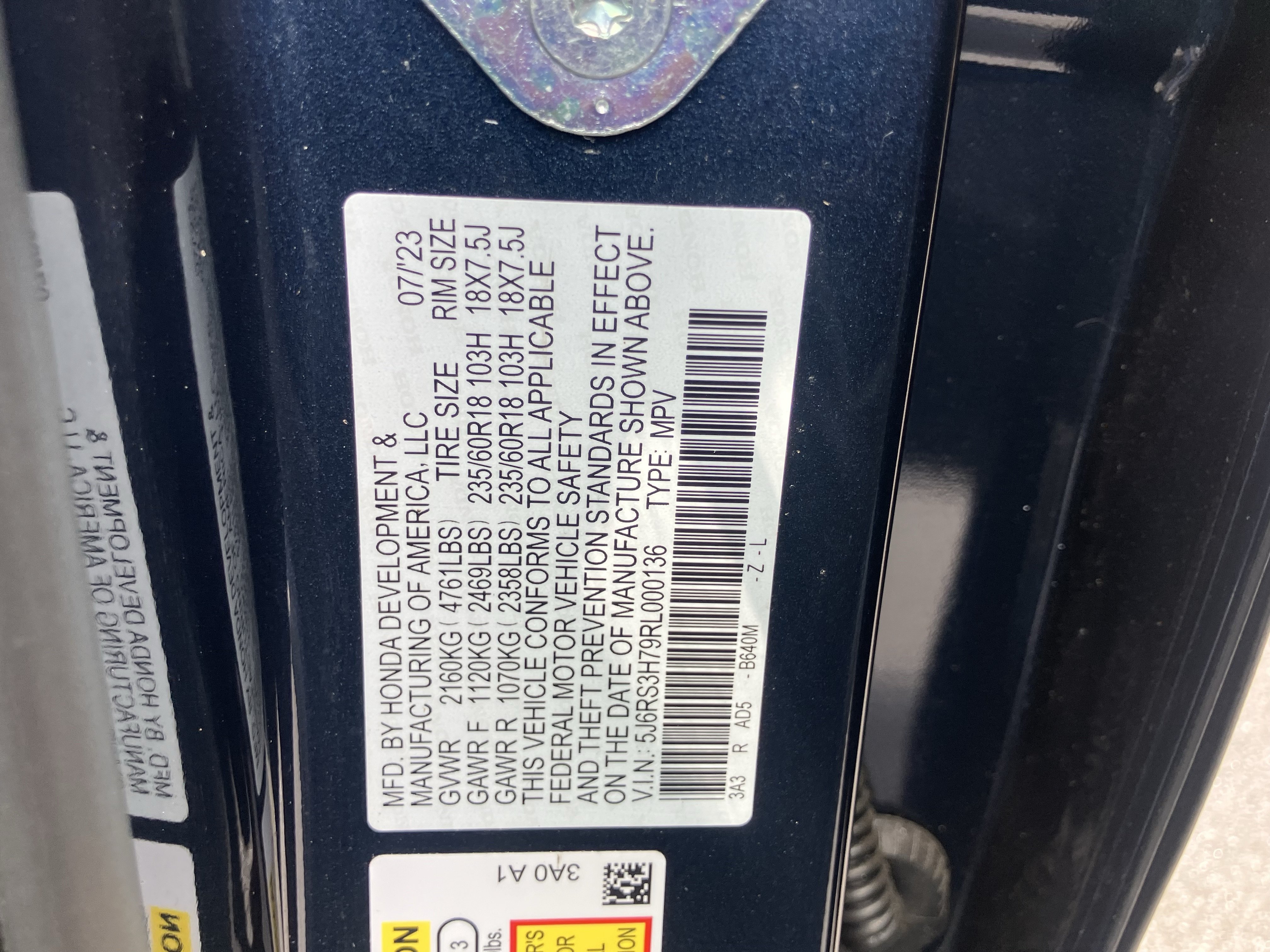 Certified 2024 Honda CR-V EX-L image 36