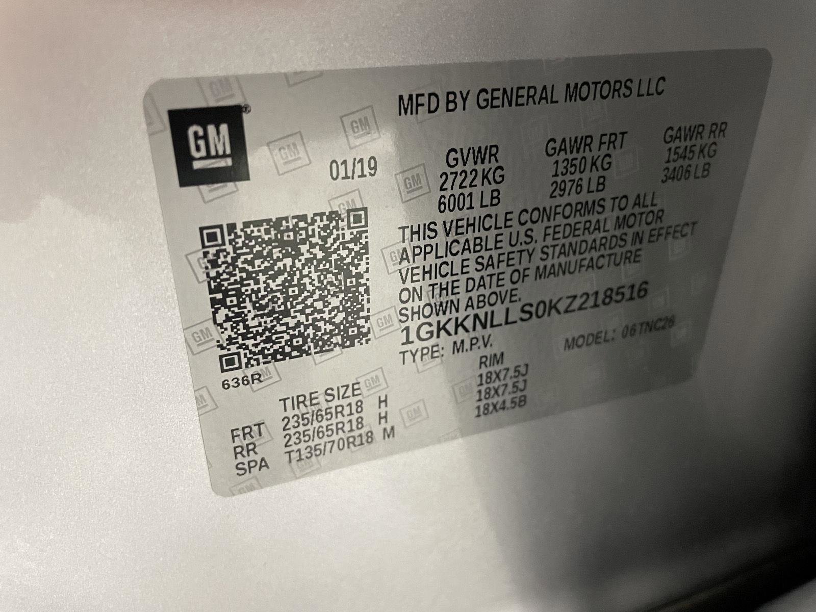 Used 2019 GMC Acadia SLE w/ Driver Alert Package I image 31