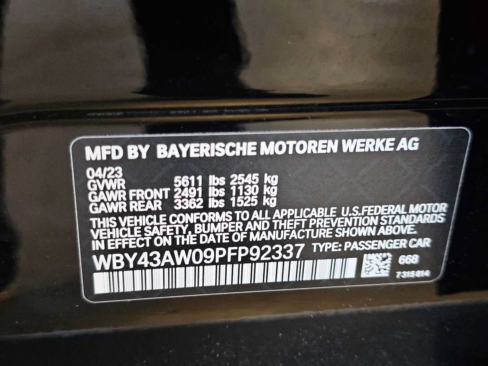 Certified 2023 BMW i4 eDrive35 RWD image 37