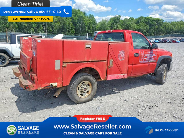 Used 2005 GMC Sierra 2500 W/T w/ Snow Plow Prep Package AWD/4WD image 4