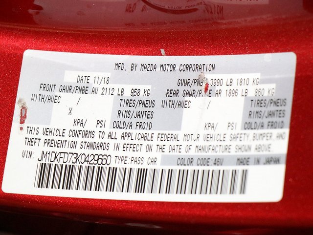 Used 2019 MAZDA CX-3 Grand Touring w/ Premium Package image 37