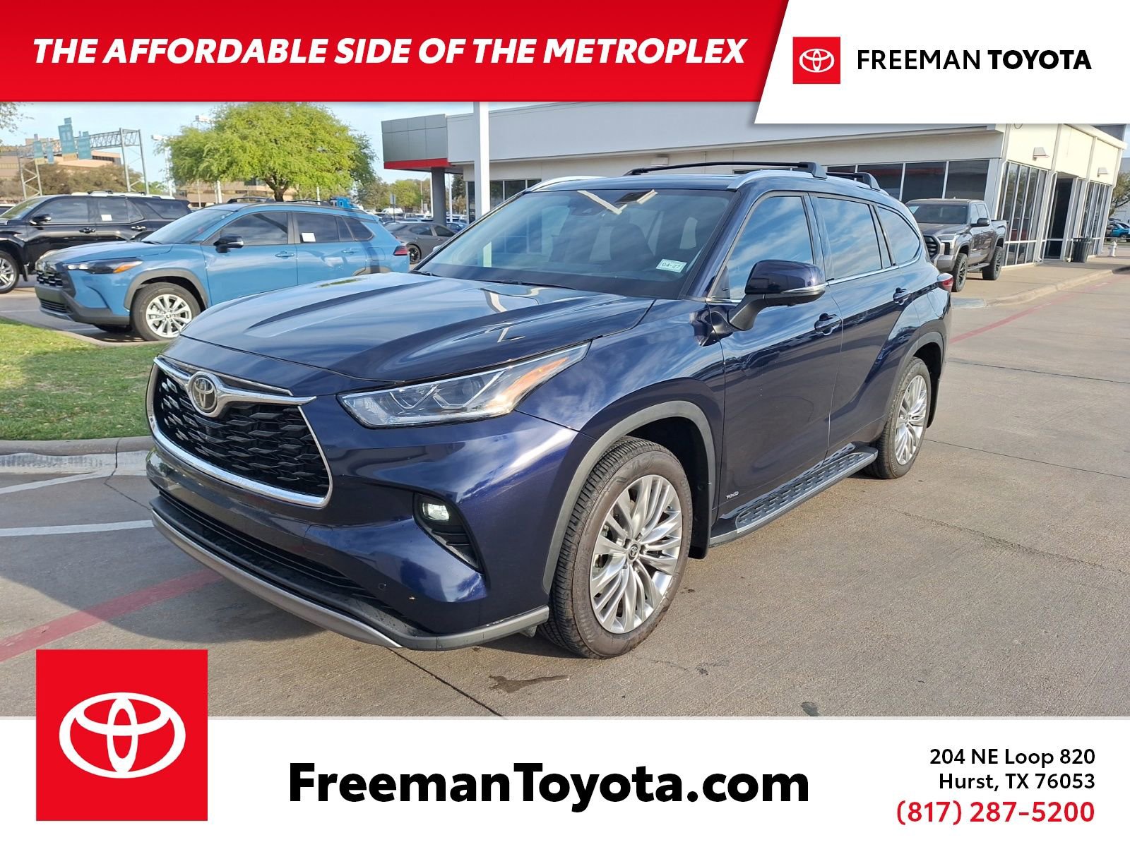 Used 2025 Toyota Highlander Platinum image 1