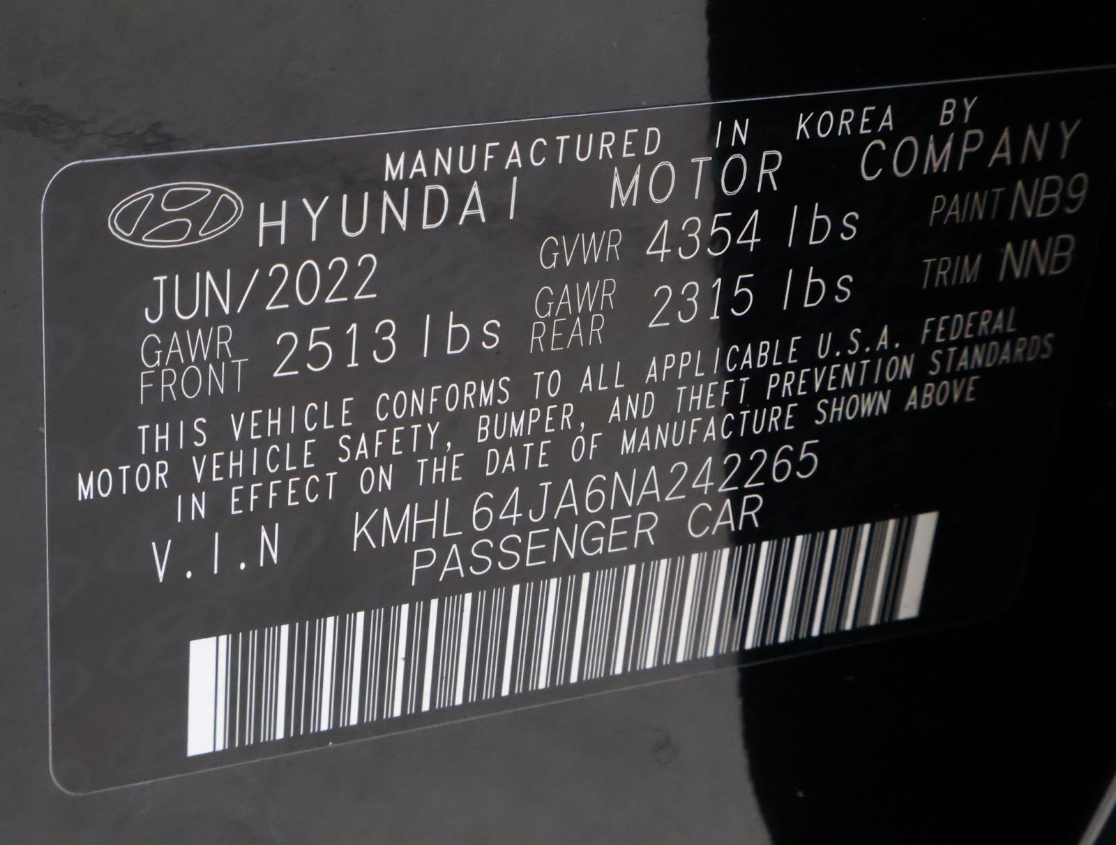Used 2022 Hyundai Sonata SEL w/ Cargo Package FWD image 20