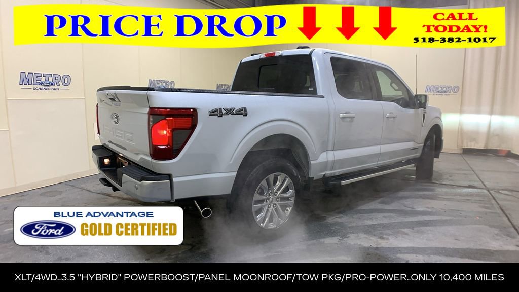 Certified 2025 Ford F150 XLT w/ Equipment Group 303A High image 3