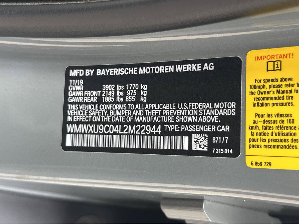 Used 2020 MINI Cooper S w/ Signature Upholstery Package FWD image 43