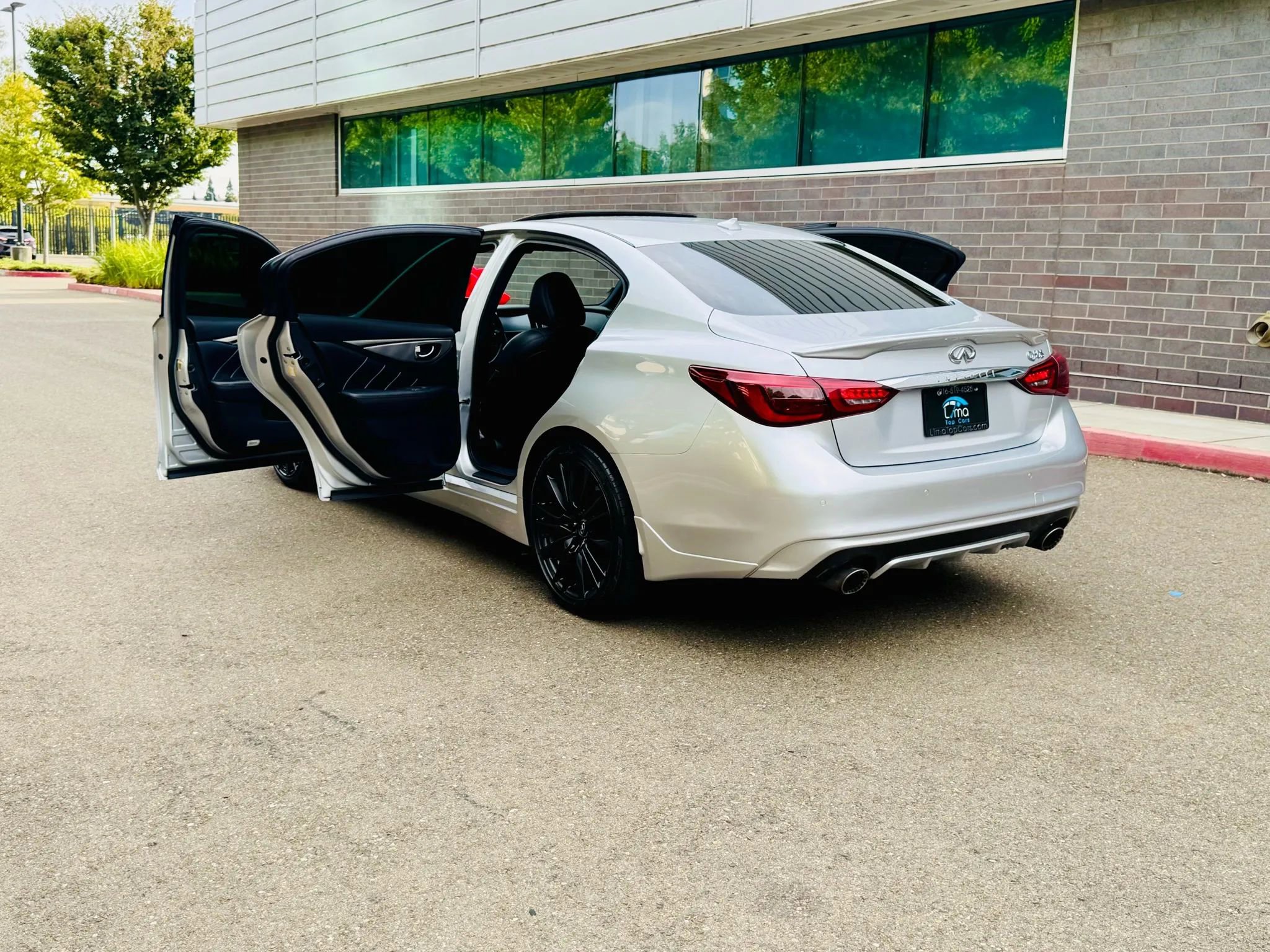 Used 2019 INFINITI Q50 Red Sport 400 RWD image 27