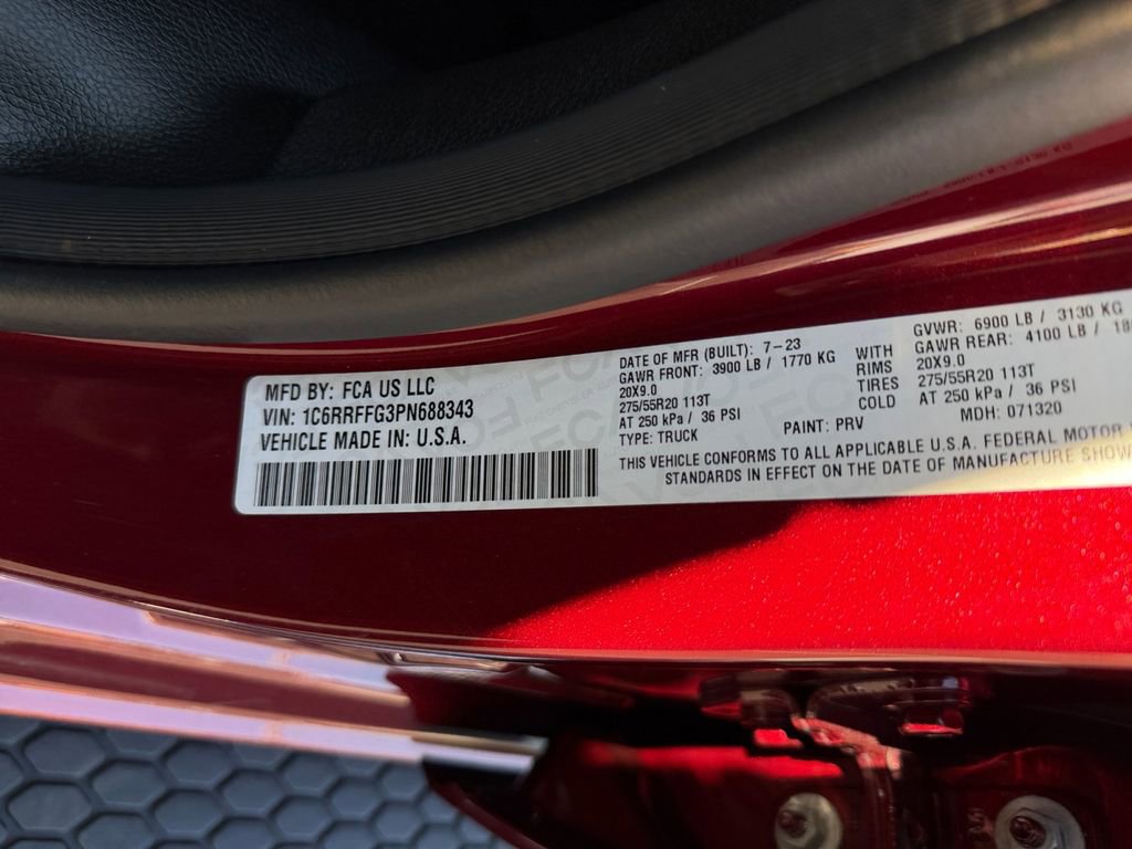 Used 2023 RAM 1500 Big Horn image 30