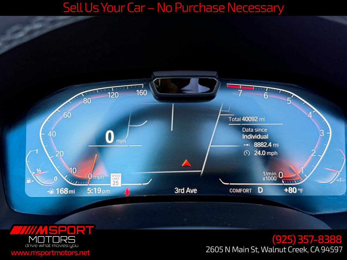 Used 2020 BMW 840i Convertible w/ M Sport Package RWD image 12